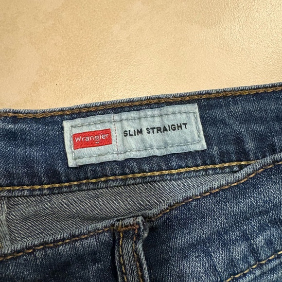 Wrangler Mens Blue Slim Straight Leg  Jeans Size 30x30 - Picture 3 of 3